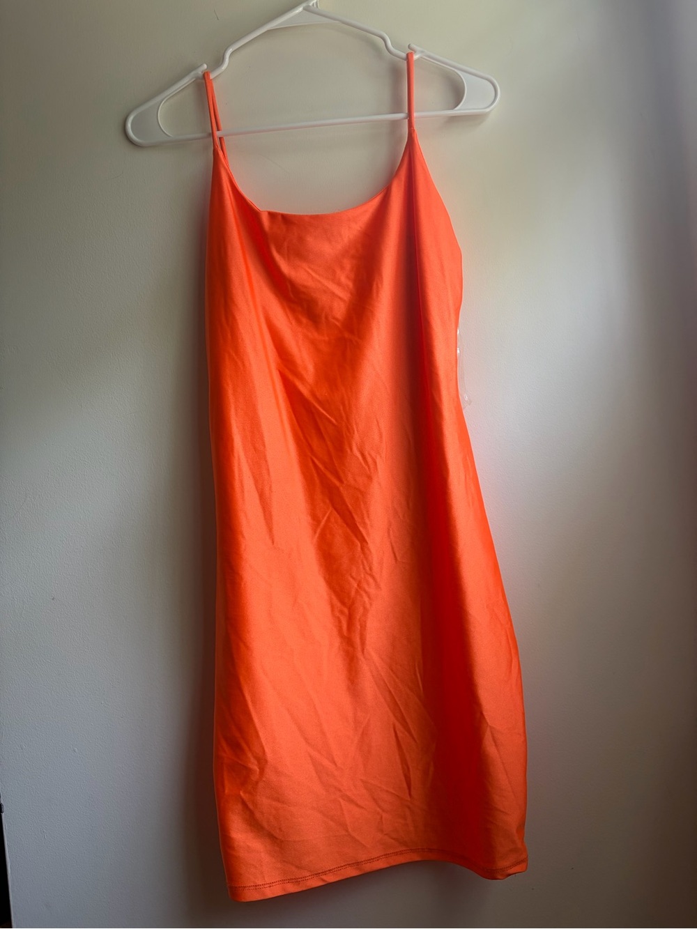 Windsor Orange Bodycon Dress Mini Spaghetti Straps Halloween Party Costume